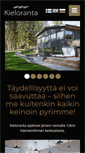 Mobile Screenshot of kieloranta.fi